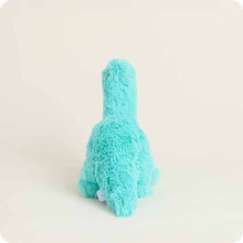 Load image into Gallery viewer, Teal Long Neck Dino Warmie Junior