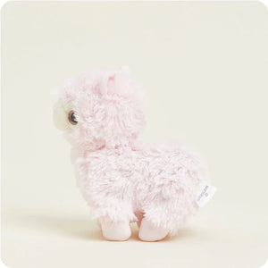 Pink Llama Warmie Junior 9"