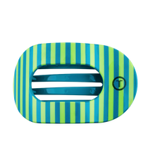 Load image into Gallery viewer, Large Cabana Cutie Teleties Flat Round Clip