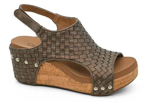 Corky's Carley Wedge - Bronze Woven