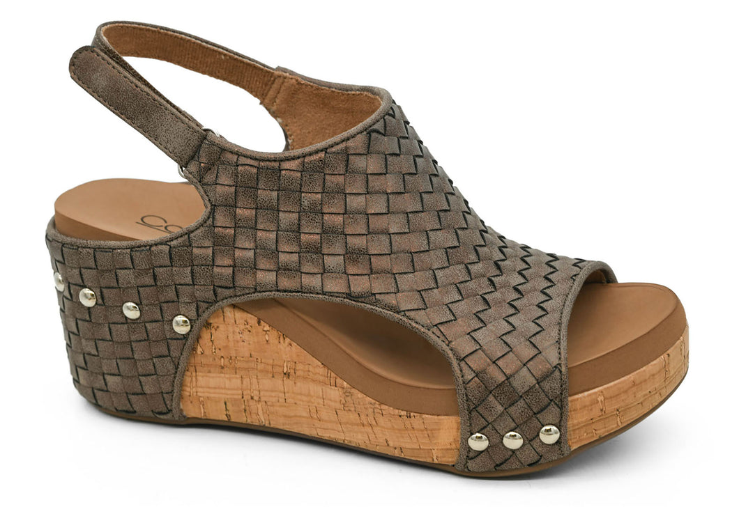 Corky's Carley Wedge - Bronze Woven