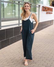 Load image into Gallery viewer, Grace &amp; Lace Casual Everyday Jumpsuit - Deep Sea