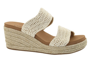 Corky's Clueless Wedge - Ivory