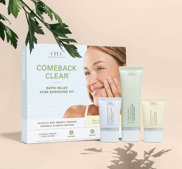 FarmHouse Fresh Comeback Clear Acne Banishing Kit
