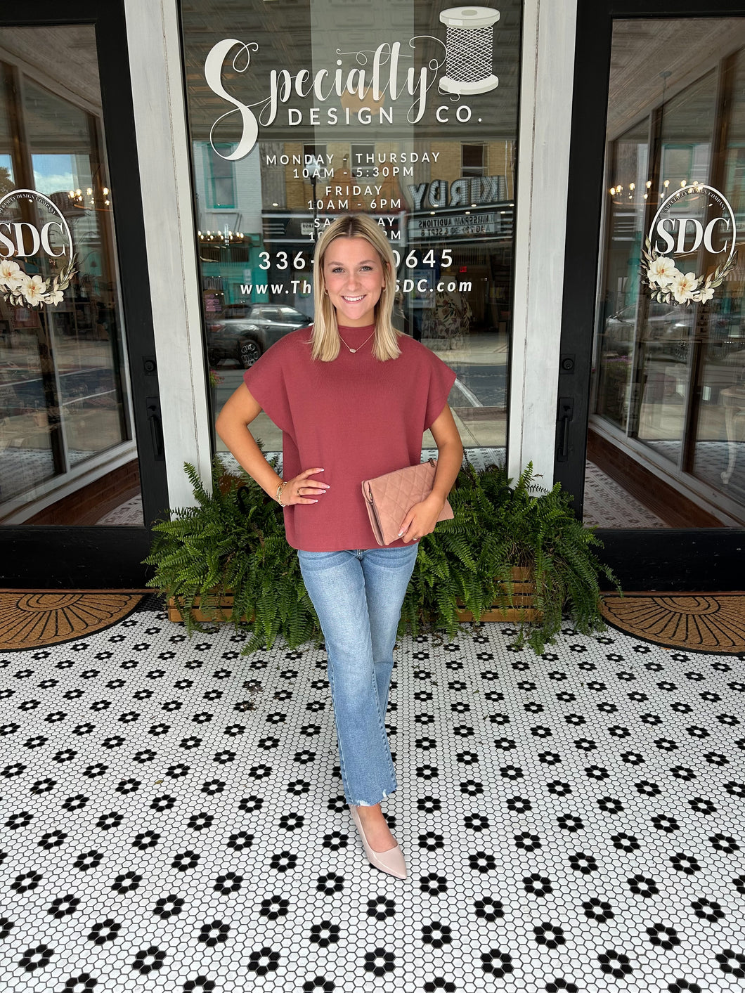 Pixi Mock Neck Sweater - *4 Colors*