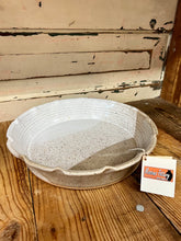 Load image into Gallery viewer, Missions Pottery Pie Plate - Natural