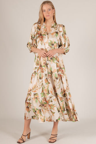 Iris Floral Maxi Dress