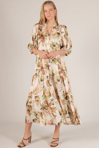 Iris Floral Maxi Dress