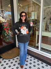 Load image into Gallery viewer, Diet Coke Santa Pullover - Black Cheetah *PREORDER*