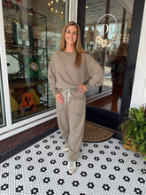Load image into Gallery viewer, Luxe Living Textured Pants - Ash Olive