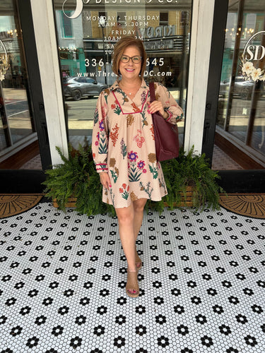 Flawless Floral Dress