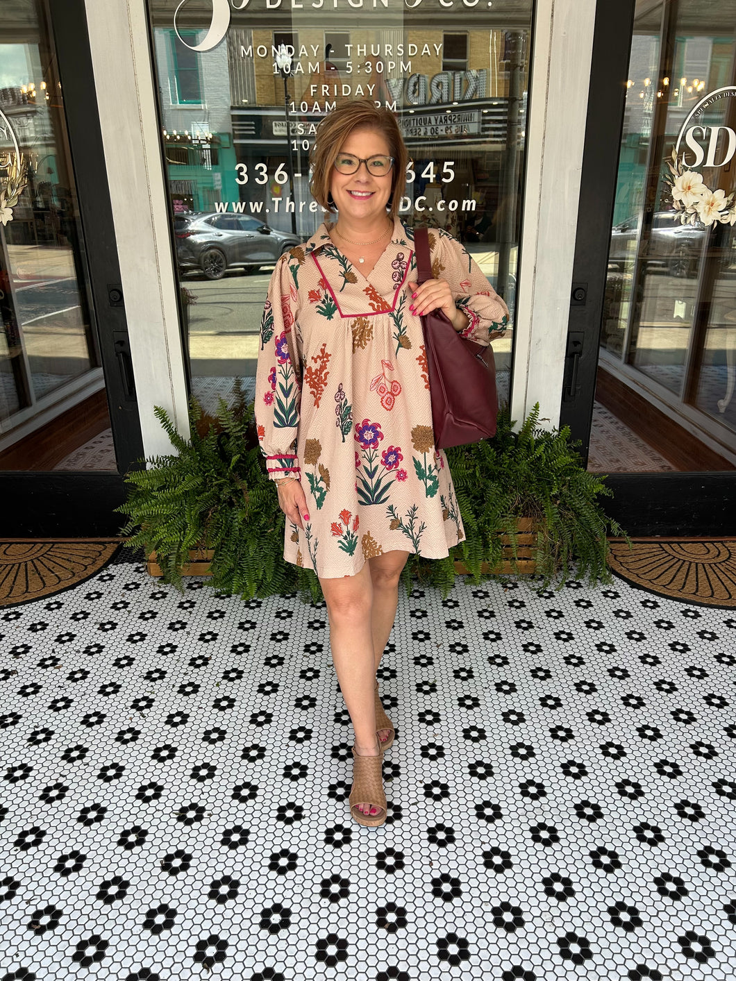 Flawless Floral Dress