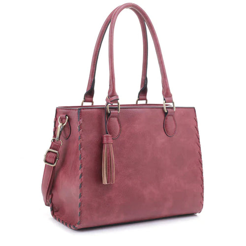 Ansley Concealed Carry Satchel Handbag