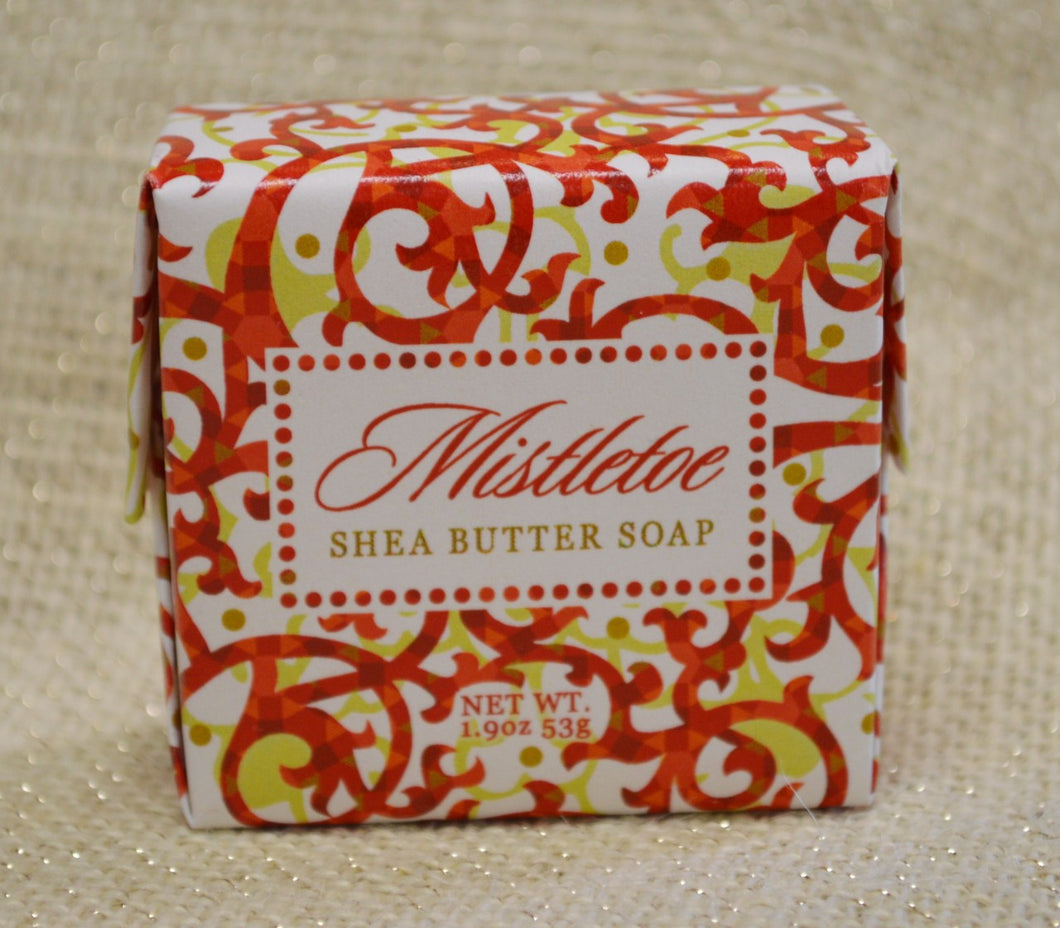 Mistletoe Shea Butter Soap Bar 1.9oz