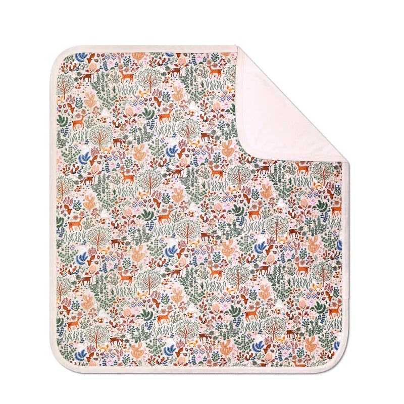 Apple Park Bamboo Baby Blanket - Boho Woodland