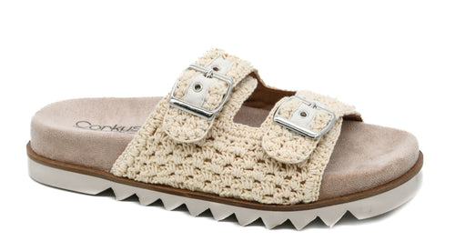 Corky's Dash Sandal - Natural