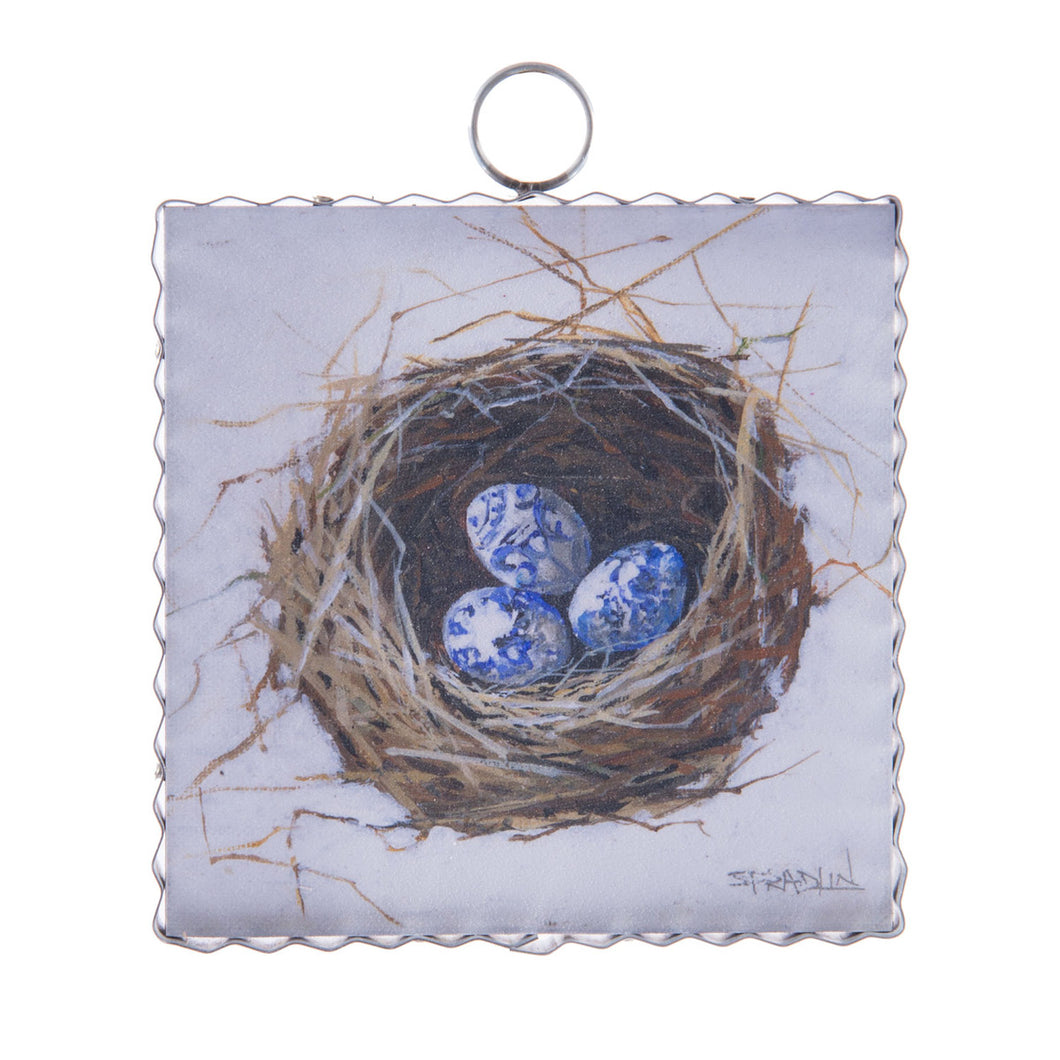 RTC Mini Gallery Charm - Nest of Blue
