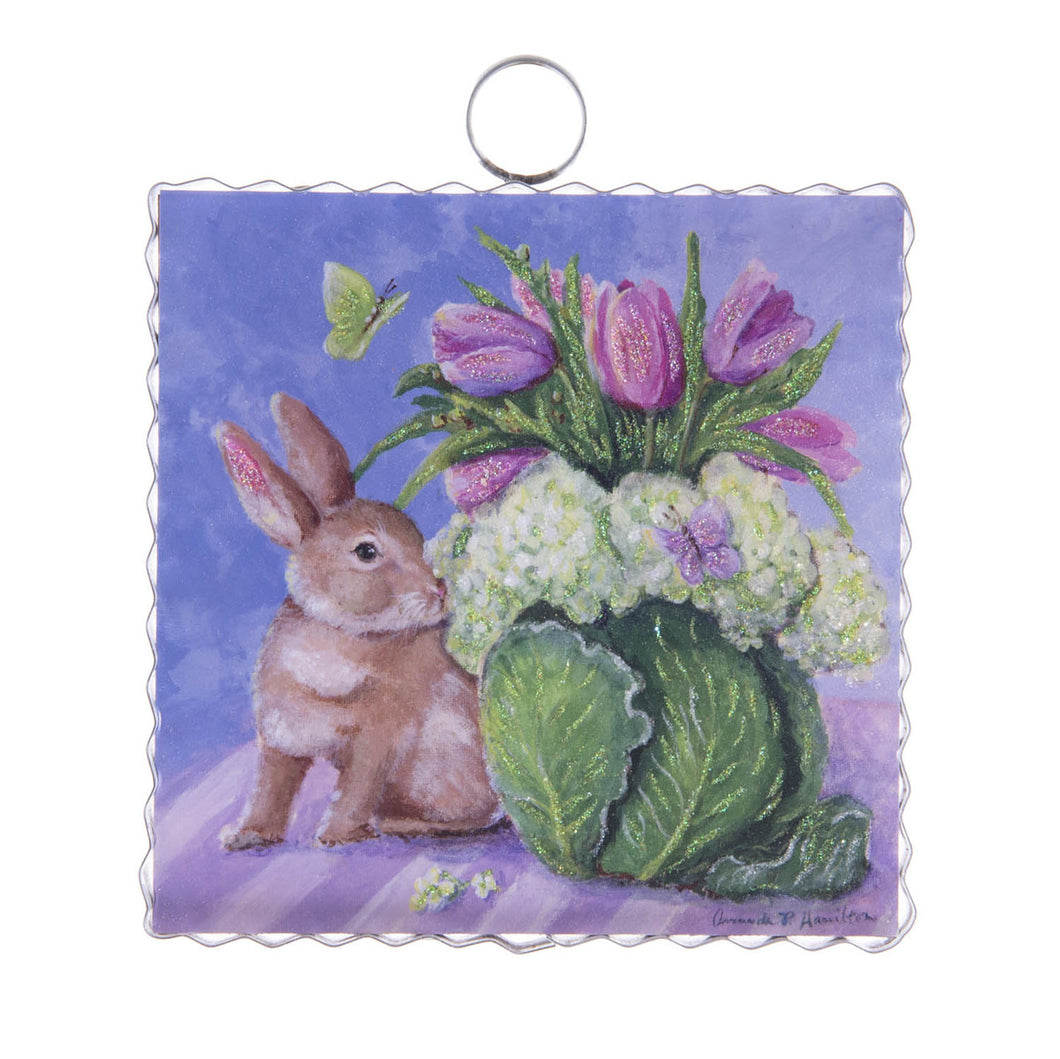 RTC Mini Gallery Charm - Bunny Nibbles