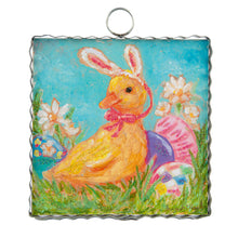 Load image into Gallery viewer, RTC Mini Gallery Charm - Duck With Bunny Ears