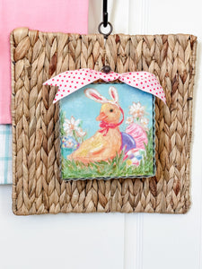 RTC Mini Gallery Charm - Duck With Bunny Ears
