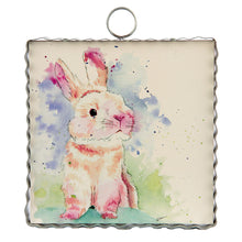 Load image into Gallery viewer, RTC Mini Gallery Charm - Watercolor Bunny