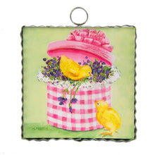 Load image into Gallery viewer, RTC Mini Gallery Charm - Vintage Box of Chicks