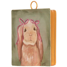 Load image into Gallery viewer, RTC Mini Gallery Charm - Pink Bow Lop Bunny