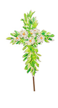 Load image into Gallery viewer, RTC Decorative Stake - Blooming Cross Daisies