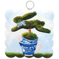 RTC Mini Gallery Charm - Scallop Bunny in Teacup