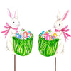 RTC Decorative Stake - Cabbage Bunnies