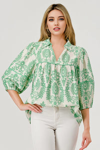 Lucky Day Top - Green *Regular & Curvy*