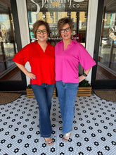 Load image into Gallery viewer, Indiya V-Neck Top - Pink