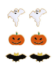 Load image into Gallery viewer, Epoxy Halloween Stud Earrings *Multiple Styles*