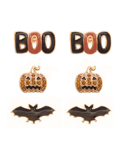 Epoxy Halloween Stud Earrings *Multiple Styles*
