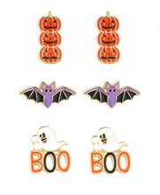 Load image into Gallery viewer, Epoxy Halloween Stud Earrings *Multiple Styles*
