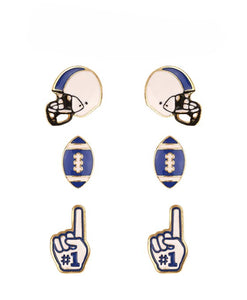 Gameday Epoxy Stud Earrings *3 Styles*