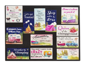 Ganz "Glamping" Decorative Magnets