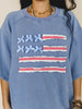 American Girl Top - Washed Denim
