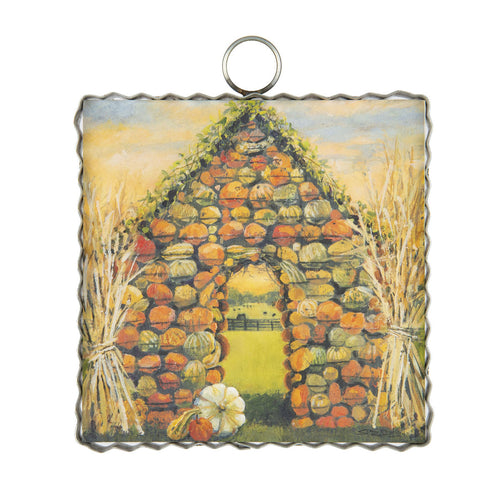 RTC Mini Gallery Charm - Garden Pumpkins