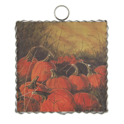 RTC Mini Gallery Charm - Pumpkins Up Close