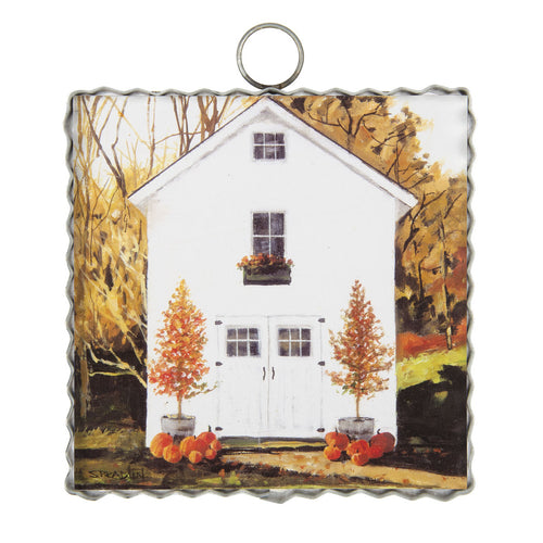 RTC Mini Gallery Charm - Fall Party Barn