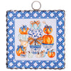 RTC Mini Gallery Charm - Blue Pumpkin Topiary