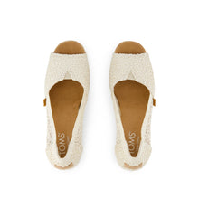 Load image into Gallery viewer, TOMS Shoes - Essential Wedge - Natural Moroccan Crochet