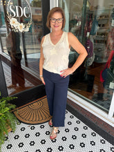 Load image into Gallery viewer, Star Patch Knit Tank - Cream