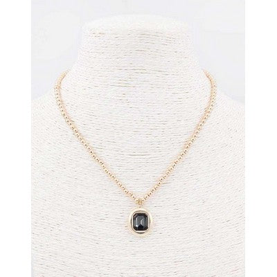 Meghan Browne Fad Necklace - Black Diamond