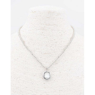 Meghan Browne Fad Necklace - Silver