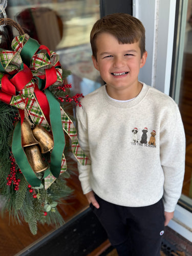 'Tis the Season - Hunting Dogs - Toddler & Children's Pullover