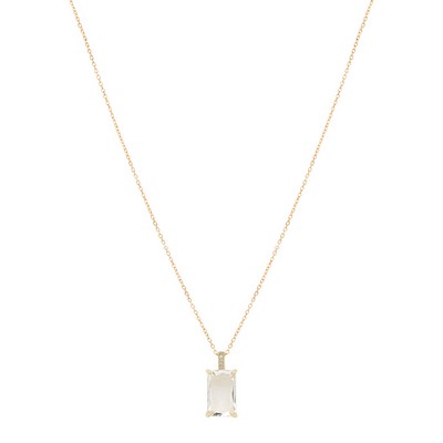 Meghan Browne Fia Necklace - Clear