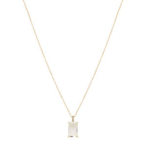 Meghan Browne Fia Necklace - Clear