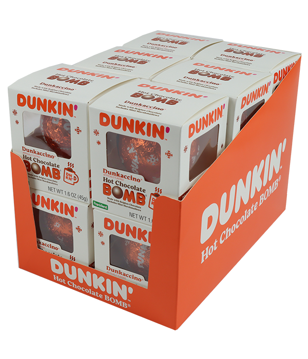 Dunkin' Dunkaccino Hot Chocolate Bomb